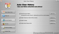 Auto Clear History screenshot